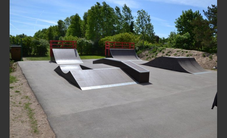 Skatepark in Aruküla, Estonia