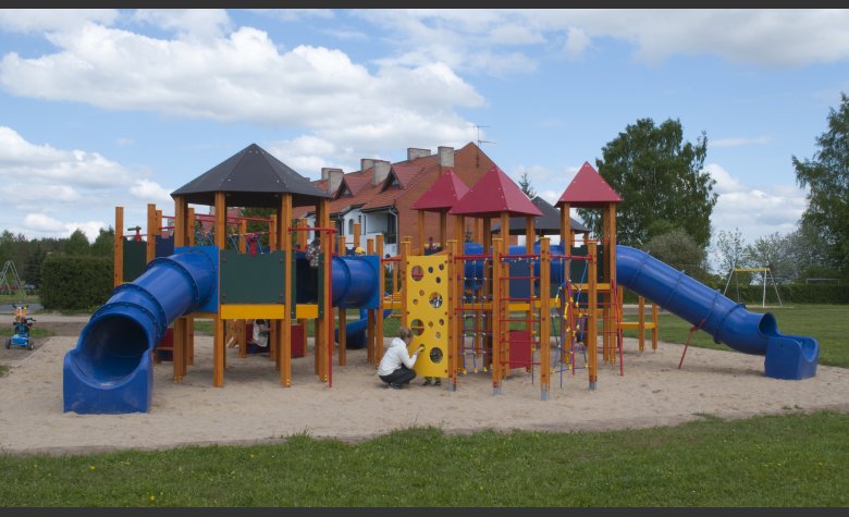 Playground in Estonia, Viljandi 