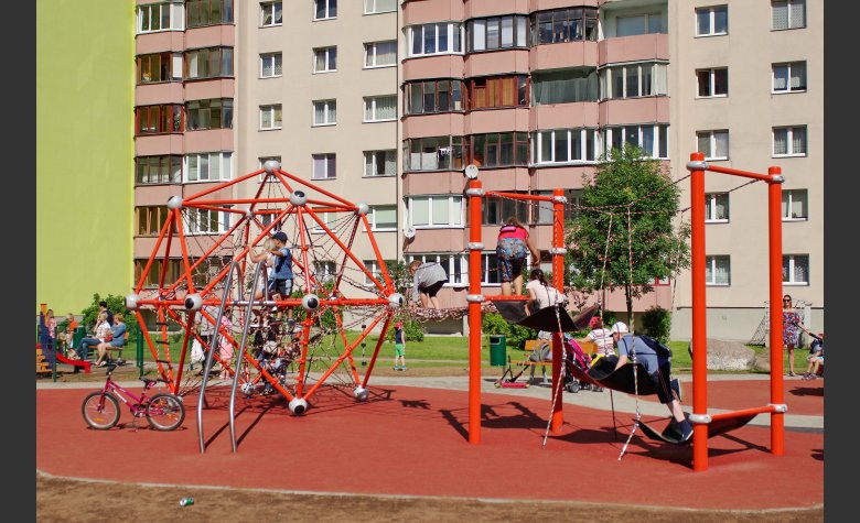 Playground in Maardu, Estonia