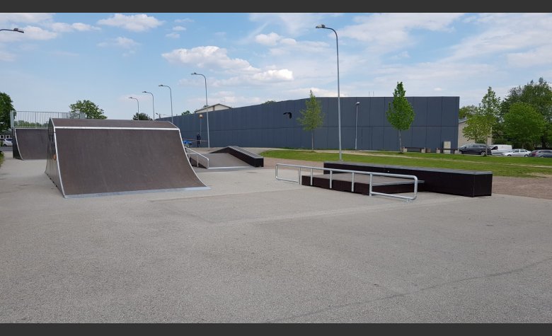 Skatepark in Kose, Estonia