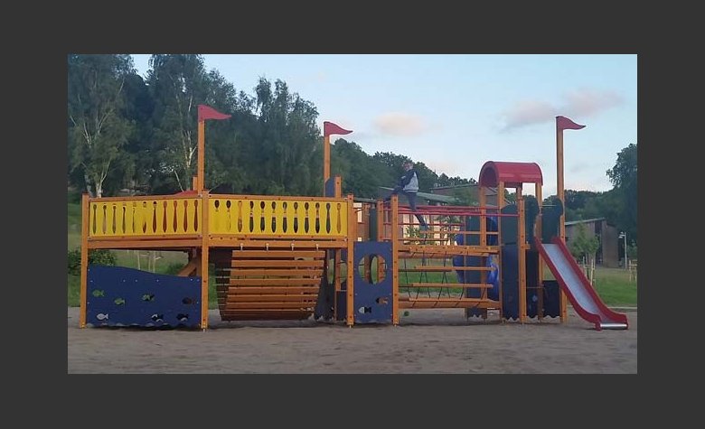Playground in Sweden